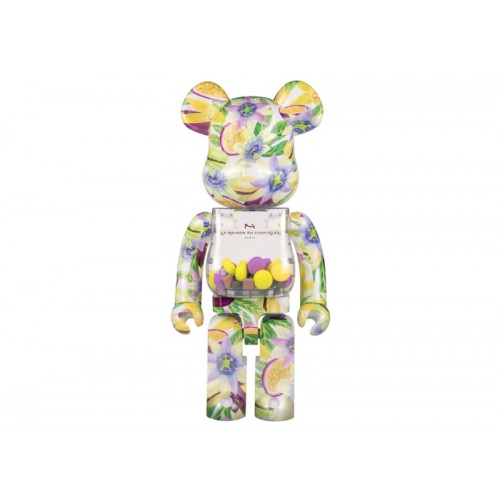 Оригинальная большая фигурка Bearbrick x La Maison du Chocolate 1000% Passion Fruits - 70см