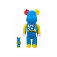 Набор фигурок (7см и 28см) Bearbrick x Lyrical Lemonade DesignerCon Exclusive 100% & 400% Set