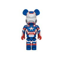 Большая фигурка (70см) Bearbrick x Marvel Iron Man 3 (Iron Patriot) 1000%