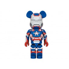 Большая фигурка (70см) Bearbrick x Marvel Iron Man 3 (Iron Patriot) 1000%