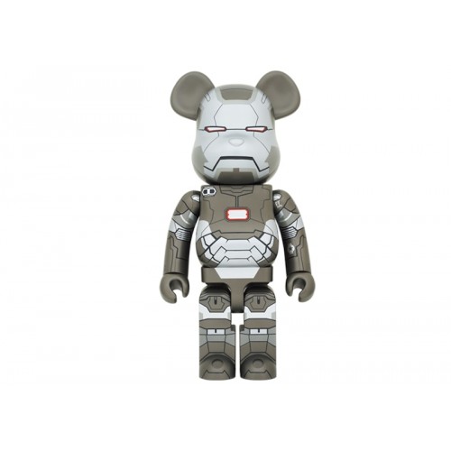 Оригинальная большая фигурка Bearbrick x Marvel Iron Man 3 (War Machine) 1000% - 70см