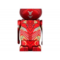 Bearbrick x Marvel Iron Man Mark 50 100% & 400% Set