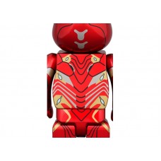 Набор фигурок (7см и 28см) Bearbrick x Marvel Iron Man Mark 50 100% & 400% Set