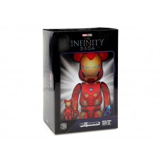 Набор фигурок (7см и 28см) Bearbrick x Marvel Iron Man Mark 50 100% & 400% Set