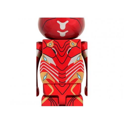 Оригинальная большая фигурка Bearbrick x Marvel Iron Man Mark 50 1000% - 70см