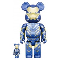 Bearbrick x Marvel Iron Man Rescue Suit 100% & 400% Set