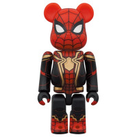 Bearbrick x Marvel Spider-Man (Integrated Suit) 100% & 400% Set