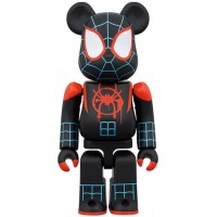 Bearbrick x Marvel Spider-Man: Into the Spider-Verse Miles Morales 100% & 400% Set