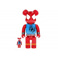 Bearbrick x Marvel Spider-Man Scarlet Spider 100% & 400% Set