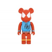 Большая фигурка (70см) Bearbrick x Marvel Spider-Man Scarlet Spider 1000%
