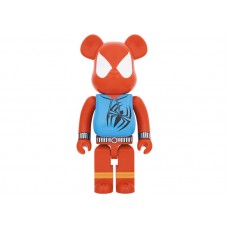 Большая фигурка (70см) Bearbrick x Marvel Spider-Man Scarlet Spider 1000%