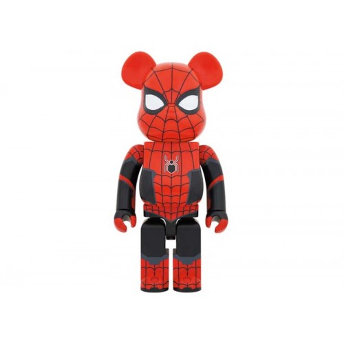 Оригинальная большая фигурка Bearbrick x Marvel Spider-Man Upgraded Suit 1000% - 70см