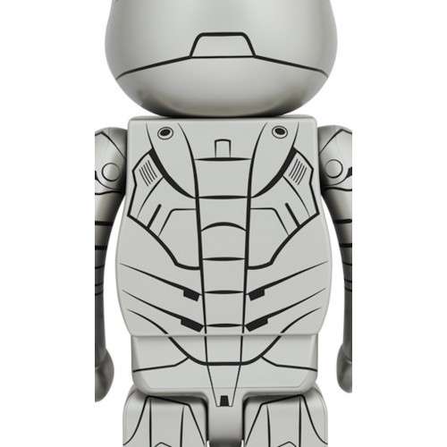 Оригинальная большая фигурка Bearbrick x Marvel The Infinity Saga Iron Man Mark II 1000% - 70см