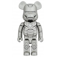 Большая фигурка (70см) Bearbrick x Marvel The Infinity Saga Iron Man Mark II 1000%