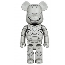 Большая фигурка (70см) Bearbrick x Marvel The Infinity Saga Iron Man Mark II 1000%