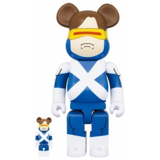 Набор фигурок (7см и 28см) Bearbrick x Marvel X-Men Cyclops (Variant Suit Ver.) 100% & 400% Set