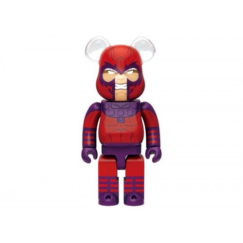Оригинальная фигурка Bearbrick x Marvel X-Men Happy Lottery Magneto 400% - 28см