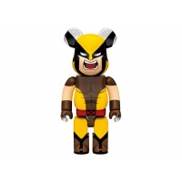 Bearbrick x Marvel X-Men Happy Lottery Wolverine (Brown Costume) 400%