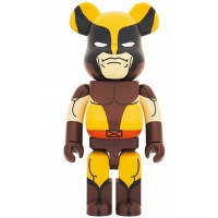 Большая фигурка (70см) Bearbrick x Marvel X-Men Wolverine (Brown Ver.) 1000%
