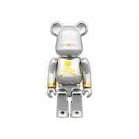 Bearbrick x mastermind JAPAN 100% & 400% Set Silver
