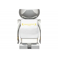 Bearbrick x mastermind JAPAN 100% & 400% Set Silver