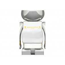 Набор фигурок (7см и 28см) Bearbrick x mastermind JAPAN 100% & 400% Set Silver