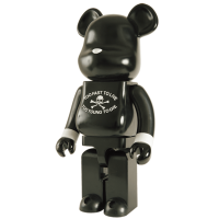 Bearbrick x Mastermind Japan 1000% Black