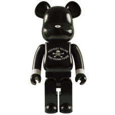 Большая фигурка (70см) Bearbrick x Mastermind Japan 1000% Black