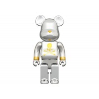 Большая фигурка (70см) Bearbrick x mastermind JAPAN 1000% Silver