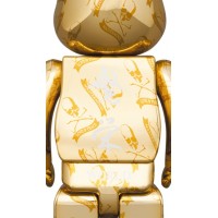 Bearbrick x Mastermind World 100% & 400% Set Gold