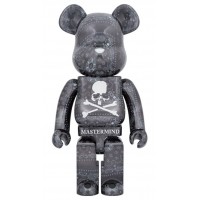 Большая фигурка (70см) Bearbrick x Mastermind World 1000% Black Bandana