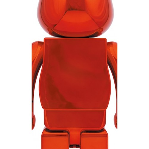 Оригинальная большая фигурка Bearbrick x Medicom Toy Daruma Red Plating 1000% - 70см