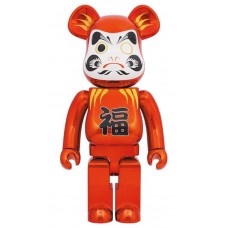 Большая фигурка (70см) Bearbrick x Medicom Toy Daruma Red Plating 1000%