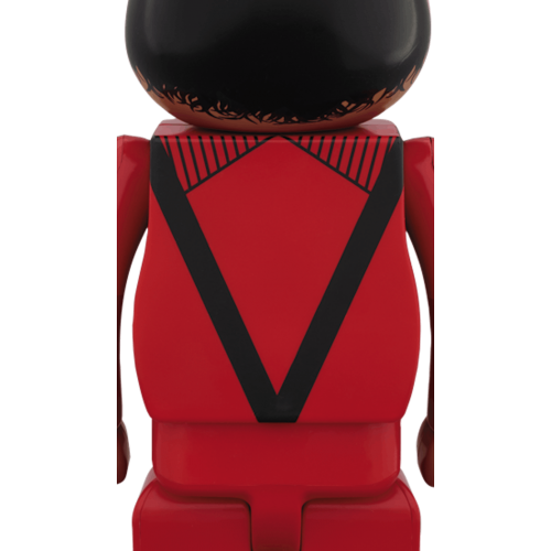 Оригинальная большая фигурка Bearbrick x Michael Jackson Thriller Red Jacket 1000% Red - 70см