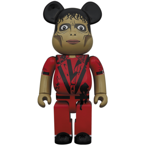 Оригинальная большая фигурка Bearbrick x Michael Jackson Thriller Zombie 1000% Multi - 70см