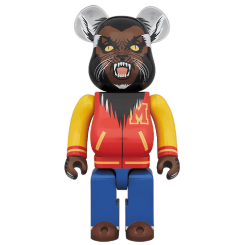 Оригинальная большая фигурка Bearbrick x Michael Jackson WEREWOLF 1000% - 70см