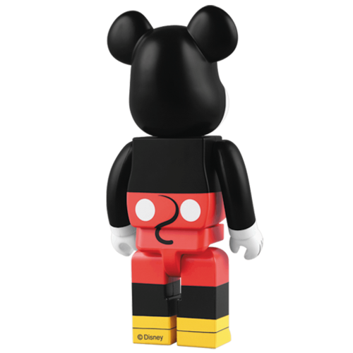 Оригинальная фигурка Bearbrick x Mickey Mouse 400% Black - 28см