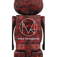 Bearbrick x Mike Ninagawa Leather Rose 1000% Multi