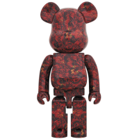 Bearbrick x Mike Ninagawa Leather Rose 1000% Multi