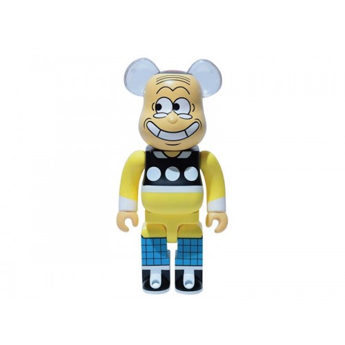 Оригинальная фигурка Bearbrick x Milk Cargo Old Master Q 2015 400% - 28см