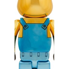 Bearbrick x Minions Kevin Chrome Ver. 1000%