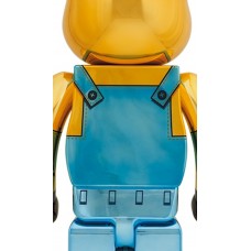 Bearbrick x Minions Stuart Chrome Ver. 1000%