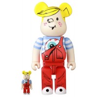 Набор фигурок (7см и 28см) Bearbrick x Mishka x Dennis the Menace 100% & 400% Set