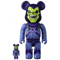Bearbrick x Mishka x Masters of The Universe Skeletor 100% & 400% Set