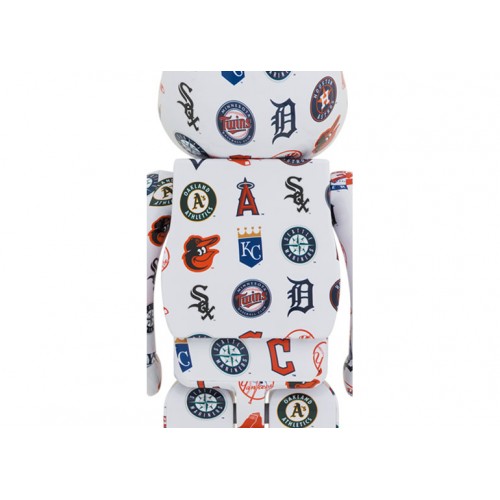 Оригинальная большая фигурка Bearbrick x MLB American League 1000% - 70см