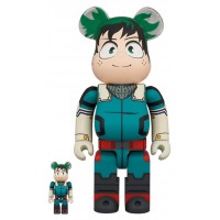 Bearbrick x My Hero Academia Izuku Midoriya 100% & 400% Set