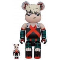 Набор фигурок (7см и 28см) Bearbrick x My Hero Academia Wins 100% & 400% Set