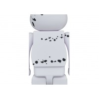 Bearbrick x Nas x APPLEBUM 100% & 400% Set White