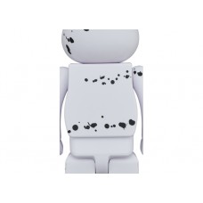 Bearbrick x Nas x APPLEBUM 100% & 400% Set White