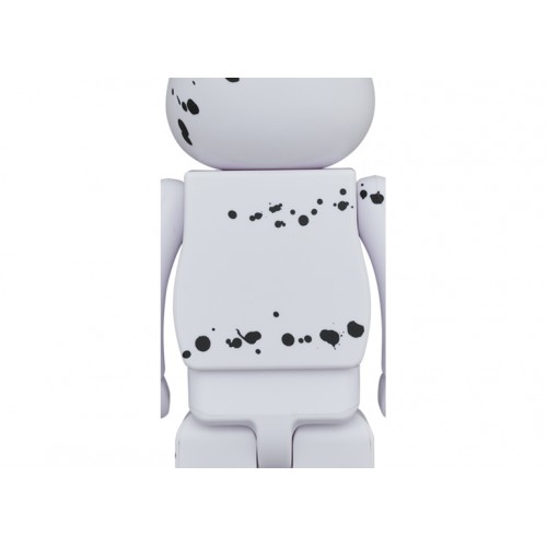 Оригинальный набор фигурок Bearbrick x Nas x APPLEBUM 100% & 400% Set White - 7см и 28см